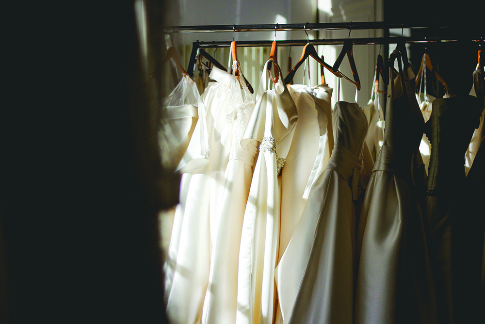 Cleaning your wedding dress after the ceremony